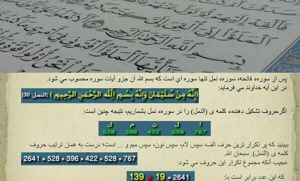 عکس آیه فاتحه