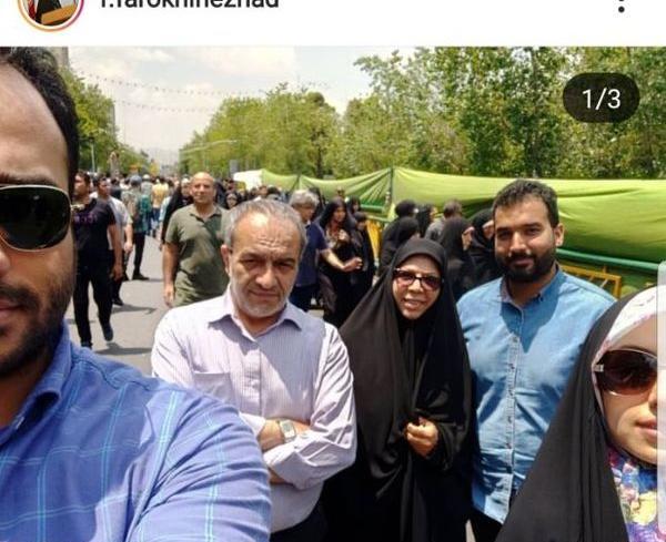 عکس خانوادگی گویندگان اخبار