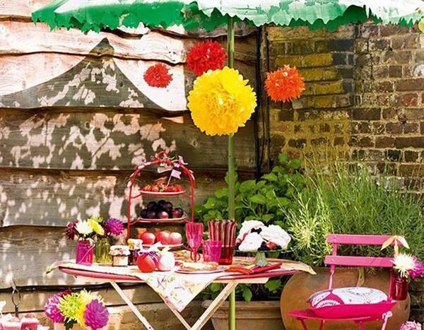 عکس ایده های جالب برای خانه باغ
