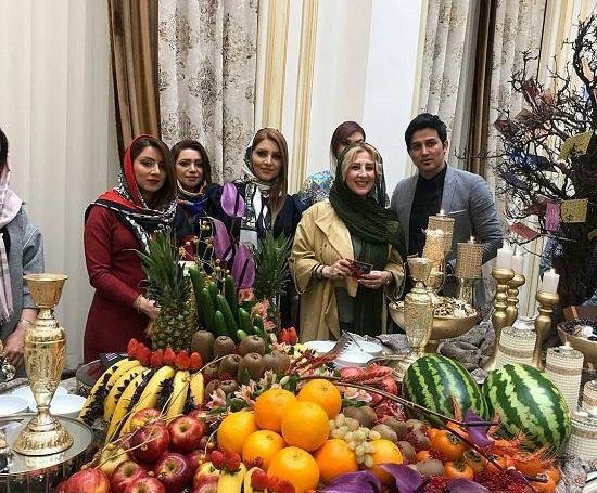 عکس شب یلدایی بهاره رهنما