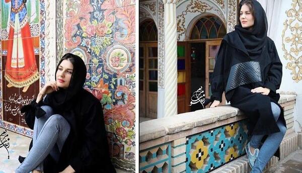 عکس گلوریا هاردی پوریا پورسرخ