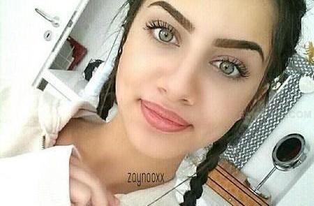 عکس چشم رنگی سبز