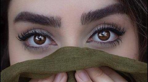 عکس چشم رنگی سبز