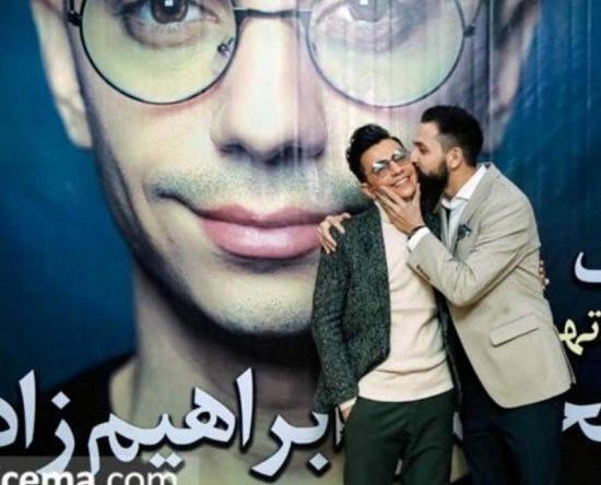 عکس محسن ابراهیم زاده بدون عینک