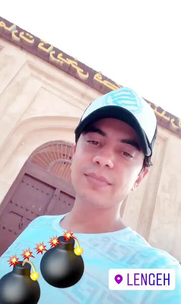 عکس محسن ابراهیم زاده بدون عینک