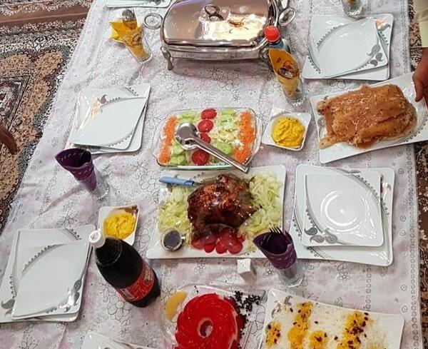 عکس ایده غذا برای پاگشای عروس