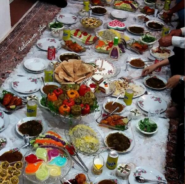 عکس ایده غذا برای پاگشای عروس