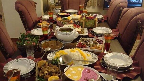 عکس ایده غذا برای پاگشای عروس