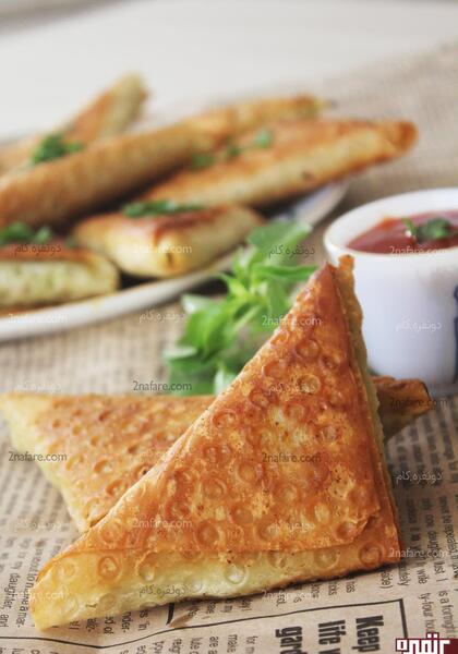 عکس غذا سمبوسه