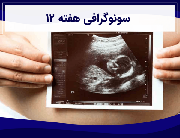 عکس جنین پسر یازده هفته