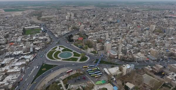 عکس هوایی ورامین