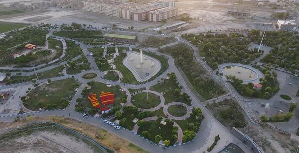 عکس هوایی ورامین