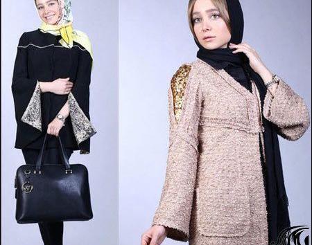 عکس الناز حبیبی با مانتو جلو باز