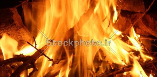عکس طبیعت اتش