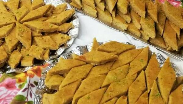 عکس حلوا لوز