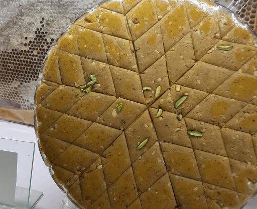 عکس حلوا لوز