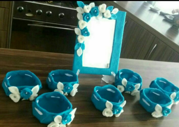 عکس ایده برای هفت سین با نمد