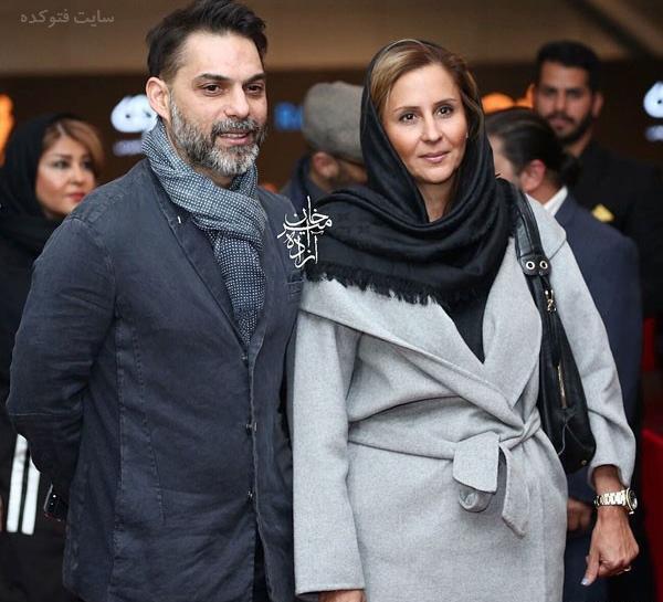 عکس پیمان معادی با بازیگران خارجی