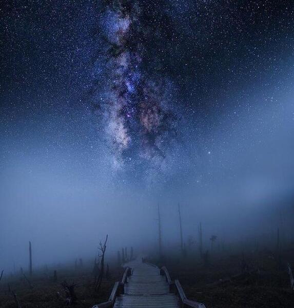 عکس آسمان ستاره