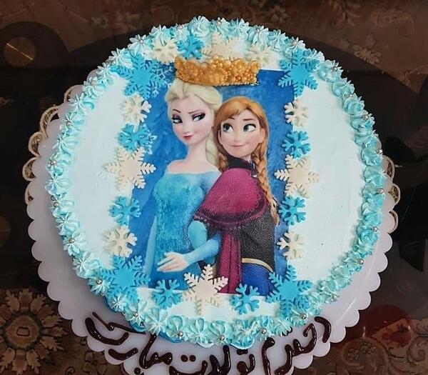 عکس کیک تولد دخترانه فاطمه