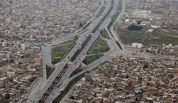 عکس هوایی مشهد