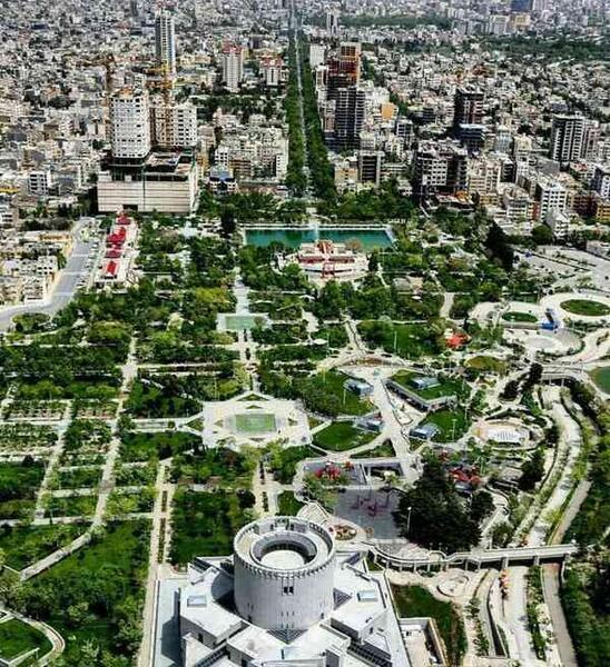 عکس هوایی مشهد