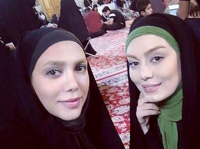 عکس حرم امام رضا با چادر