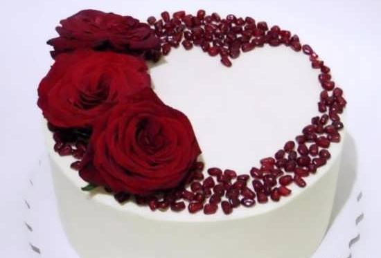 عکس کیک تولد گل