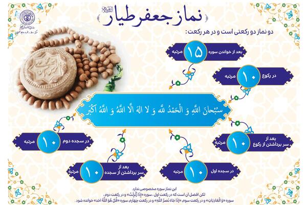 عکس نماز جعفر طیار