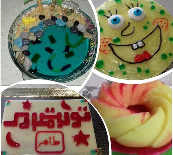 عکس ژله واسه تولد