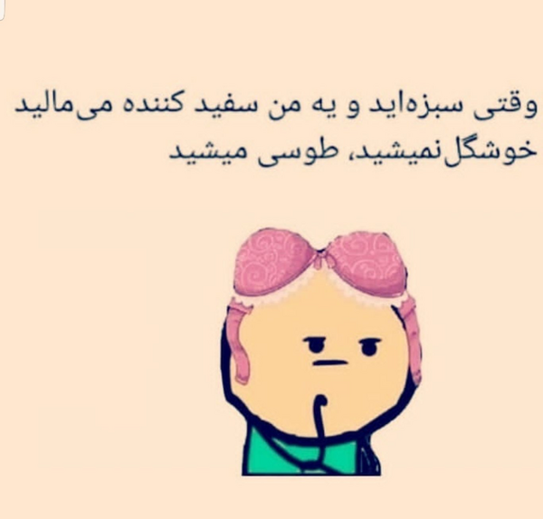 عکس نوشته وقتی به یه مگس بالهای پروانه رو بدی