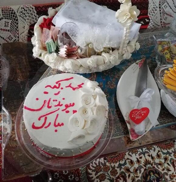 عکس کیک تولد با اسم زکیه