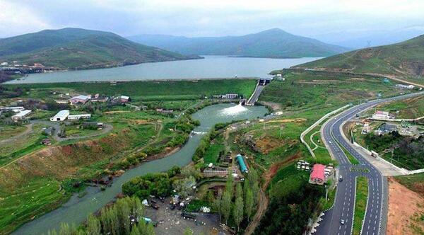 عکس هوایی مهاباد