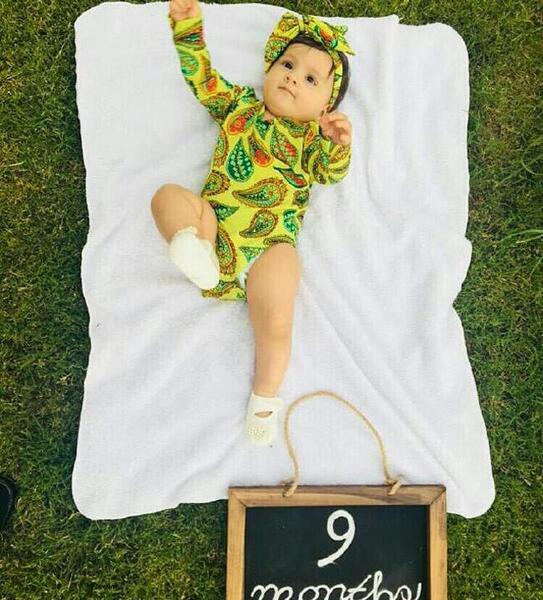 عکس نوزاد نه ماهه