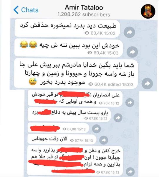 عکس قبر تتلو