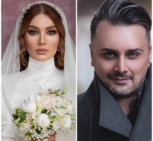 عکس عروسی نیکا و متین