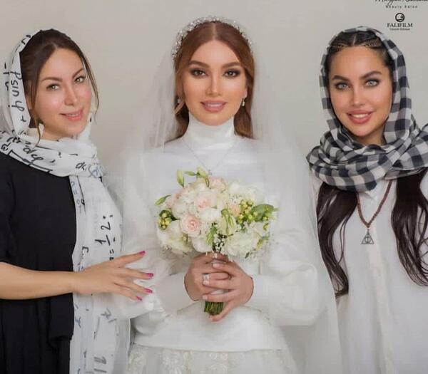 عکس عروسی نیکا و متین