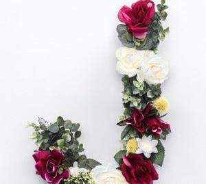 عکس نوشته علی با گل