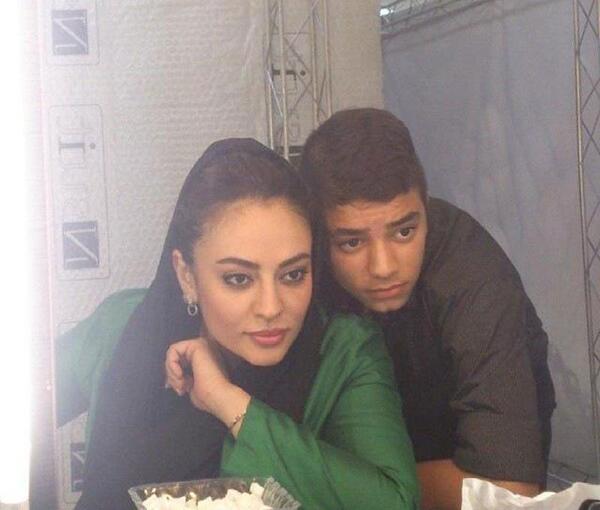 عکس آزاده ریاضی در دلدادگان