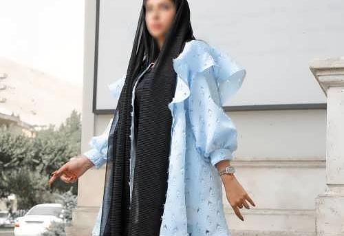 عکس مانتو دخترانه رنگ شاد