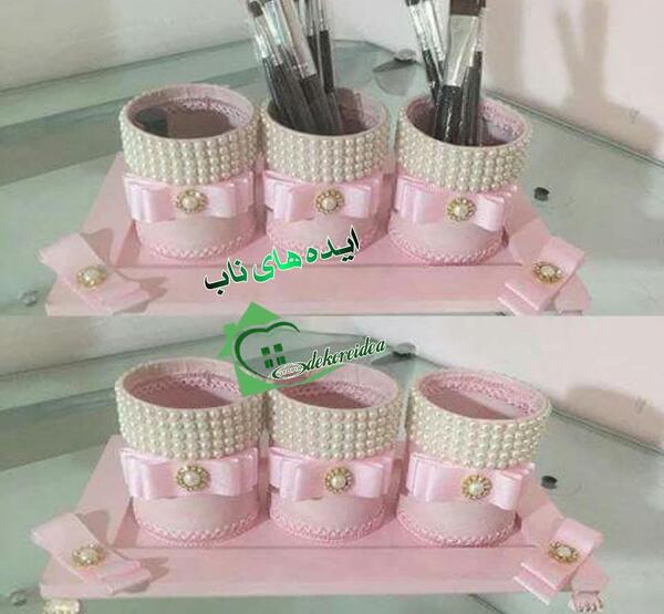 عکس ایده با قوطی شیر خشک
