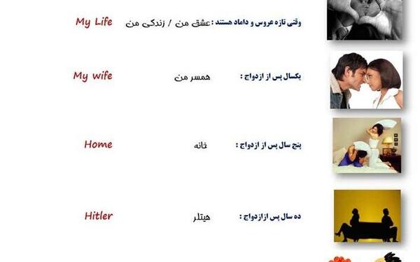 عکس ایده برای اسم همسر در گوشی