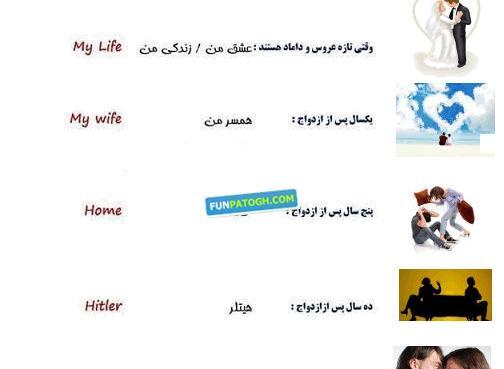 عکس ایده برای اسم همسر در گوشی