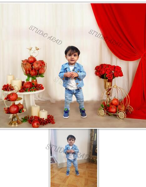 عکس یلدایی از کودک