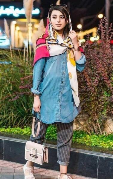 عکس مانتو لی قشنگ