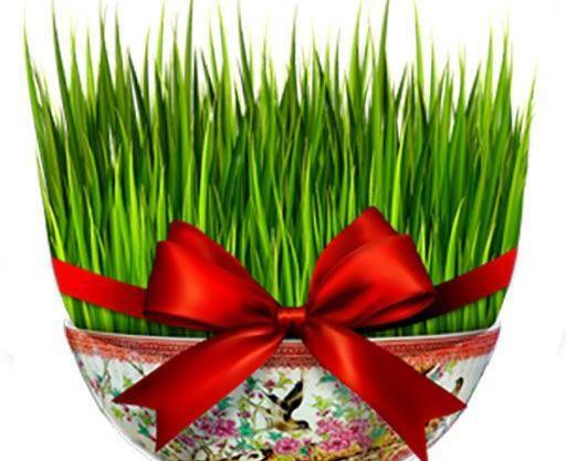 عکس کارتونی سبزه عید