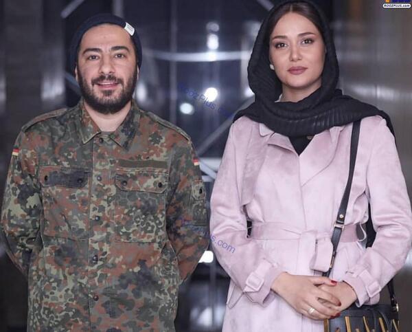 عکس پریناز ایزدیار و نوید محمدزاده
