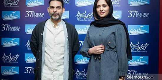 عکس پریناز ایزدیار و نوید محمدزاده