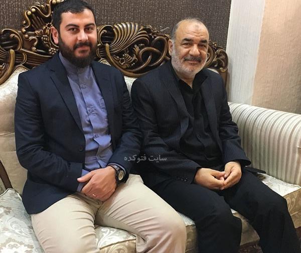 عکس پسر سردار سلامی