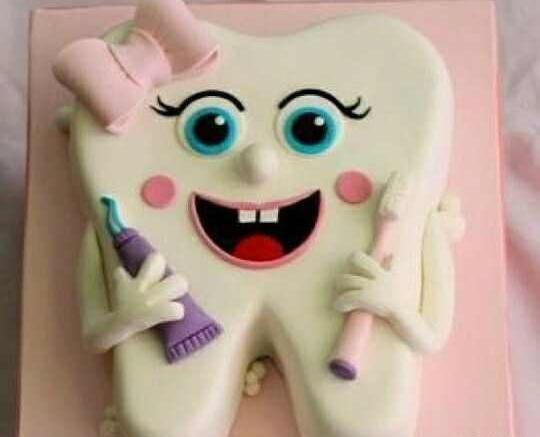 عکس کیک دندونی